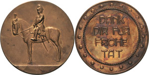 Erster Weltkrieg  Bronzemedaille o.J. ... 
