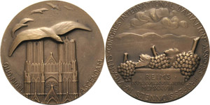 Luft- und Raumfahrt  Bronzemedaille 1928 ... 