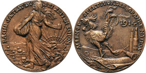 Medailleur Goetz, Karl  Bronzegußmedaille ... 
