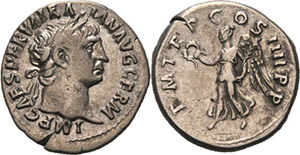 Kaiserzeit Trajan 98-117 Denar 101/102, Rom ... 