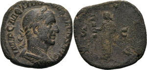 Kaiserzeit Trajanus Decius 249-251 Sesterz ... 