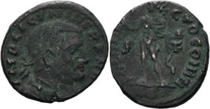 Kaiserzeit Licinius I. 308-324 Follis 314, ... 