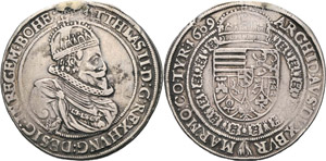 Habsburg Matthias II. 1612-1619 Taler 1609, ... 