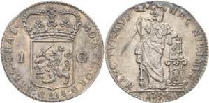 Niederlande-Utrecht, Provinz  1 Gulden 1794. ... 