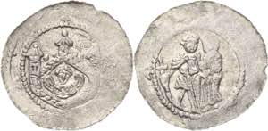 Böhmen Wladislaus I. 1110-1113 Denar Engel ... 