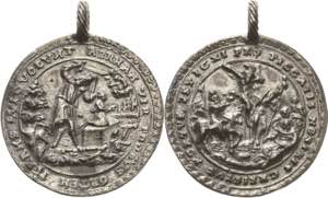 Medaillen  Silbergussmedaille o.J (Nickel ... 
