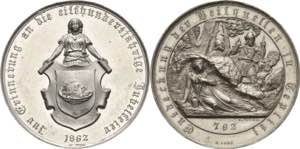 Medaillen  Zinnmedaille 1862 (K. Fischer/G. ... 