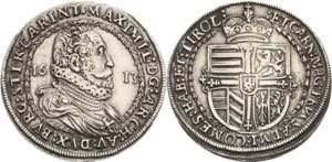 Habsburg Erzherzog Maximilian 1612-1618 1/4 ... 