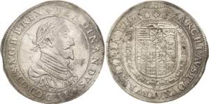 Habsburg Ferdinand II. 1619-1637 Taler 1624, ... 