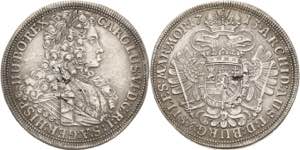 Habsburg Karl VI. 1711-1740 Taler 1713, Prag ... 