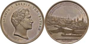 Bamberg  Bronzemedaille 1845 ... 