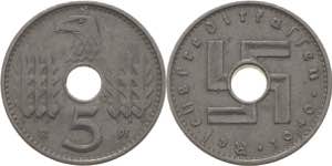 Münzen der Reichskreditkassen  5 ... 