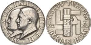 Drittes Reich  Silbermedaille 1938 (F. ... 