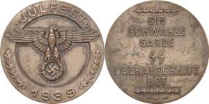 Drittes Reich  Bronzemedaille 1939 (Deschler ... 
