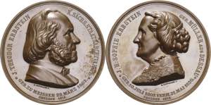 Sachsen-Medaillen  Bronzemedaille 1878 (M. ... 