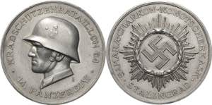 Drittes Reich  Zinkmedaille 1941 (Richard ... 