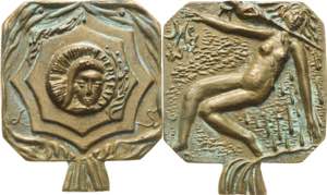  Sindelar, Lumir*1925 Bronzegussplakette ... 