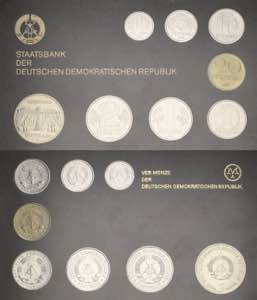 Kursmünzensätze  1 Pfennig bis 5 Mark ... 