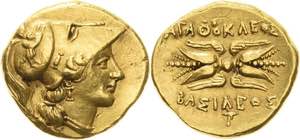 Sizilien Syrakus Agathokles 317-289 v.Chr ... 