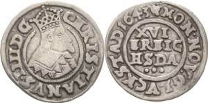 Dänemark Christian IV. 1588-1648 1/16 ... 