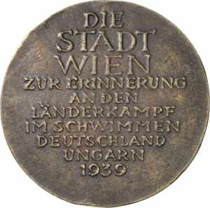MedaillenWien Bronzegussmedaille 1939 ... 