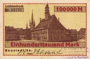 Städte und GemeindenNeustadt (Sa.) 100 000 ... 