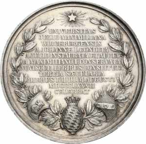 BayernLudwig II. 1864-1886 Silbermedaille ... 