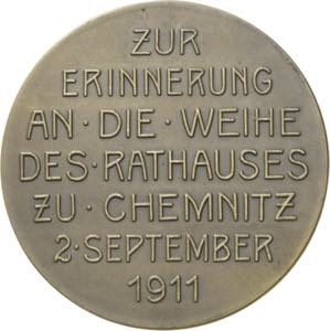 Chemnitz Bronzemedaille 1911 (A. ... 