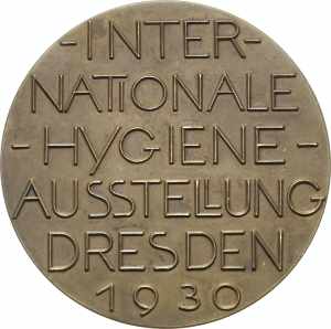 Dresden Bronzemedaille 1930 (Glaser & Sohn) ... 