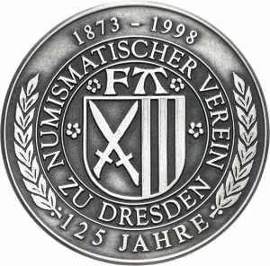 Dresden Silbermedaille 1998 (Glaser & Sohn) ... 
