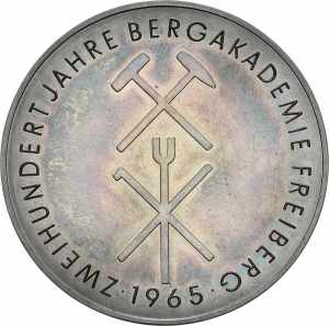 Freiberg Silbermedaille 1965. 200 Jahre ... 