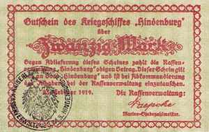 Deutsches Reich bis 1945Kriegsnotgeld 50 ... 