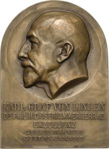 Stuttgart Bronzeplakette ... 