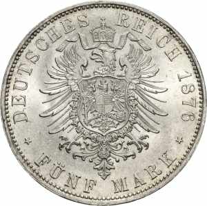 BayernLudwig II. 1864-1886 5 Mark 1876 D  ... 