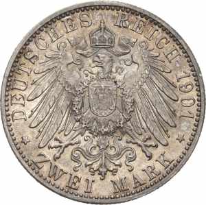 Sachsen-MeiningenGeorg II. 1866-1914 2 Mark ... 