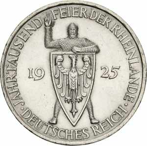  5 Reichsmark 1925 A ... 