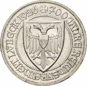  3 Reichsmark 1926 A ... 