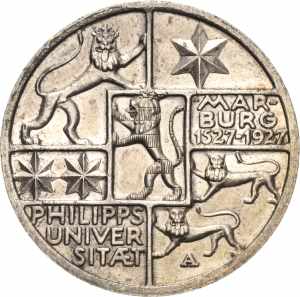  3 Reichsmark 1927 A ... 