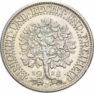  5 Reichsmark 1928 J ... 