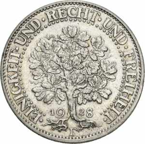  5 Reichsmark 1928 F ... 