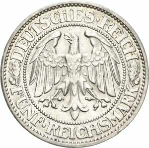  5 Reichsmark 1931 J Eichbaum  Jaeger 331 ... 