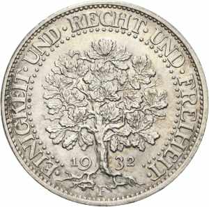  5 Reichsmark 1932 F ... 