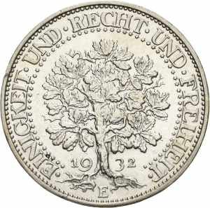  5 Reichsmark 1932 E ... 