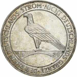 5 Reichsmark 1930 E ... 