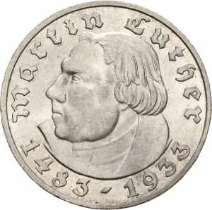  5 Reichsmark 1933 E ... 