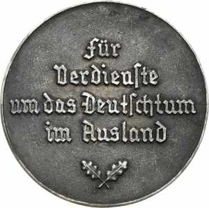 Drittes Reich Versilberte Bronzegussmedaille ... 