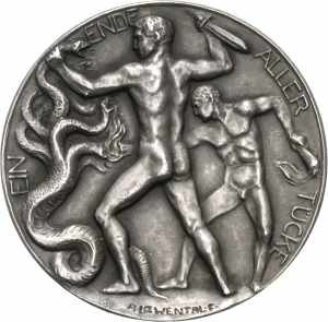 Erster Weltkrieg Silbermedaille o.J. (1914) ... 