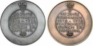 Firmen Bronze- und Zinkmedaille 1978 (Rumpf) ... 