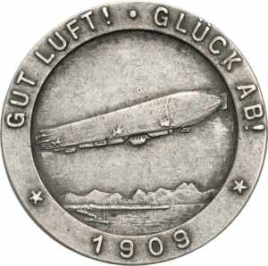 Luft- und Raumfahrt Silbermedaille 1909 ... 