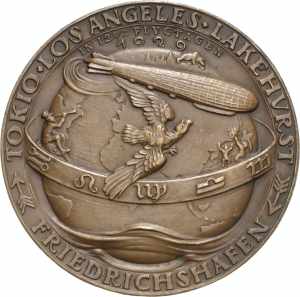 Luft- und Raumfahrt Bronzemedaille 1929 ... 